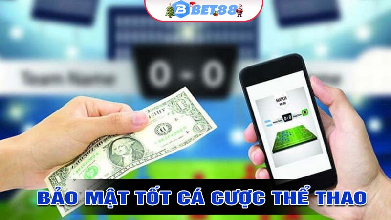 Bảo Mật Tốt khi cá cược thể thao